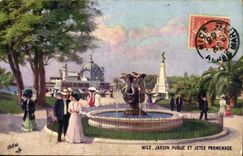 Nice CPA Public garden and thrown walk