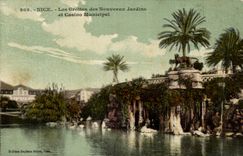 Nice CPA caves of the new gardens and municipal casino