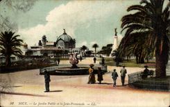 Nice CPA the public garden and the pier walk