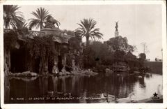 Nice CPA the cave E the monument of the centenary