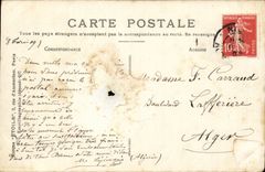 Nice CPA the cave E the monument of the centenary