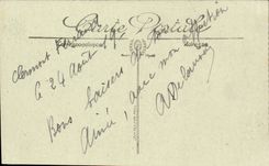 Bourboule CPa die Prachtstrasse des Rathauses