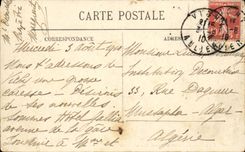 Vichy CPA the house of Mrs de SEvigne