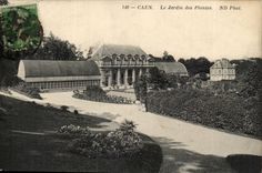 Caen CPA der botanische Garten