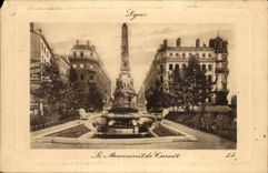 Lyon CPA das Denkmal von Carnot