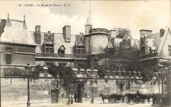 Paris CPA the museum of Cluny