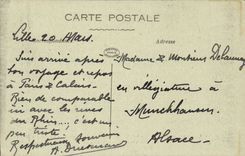 The Delivery of Lille CPA co of esquermes hollow Room of its machines by Boches