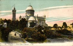 Algeria Algiers CPA Notre Dame of Africa