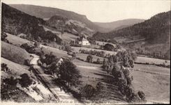 Bourboule CPA das Tal von Bourboule und das VEndeix schaukeln