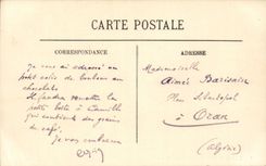 Types of Auvergne CPA the bouree (dance folklore)