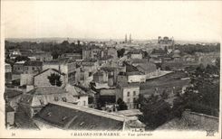 Schleppnetz-Netze auf der Ansicht Marne-CPA