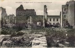 Baccarat CPA the office of the postal and telecommunications authorities sets fire to by the Germans