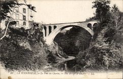 Bourboule CPA die Brucke von Charlet