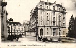 Vittel CPA the new hotel of the establishment