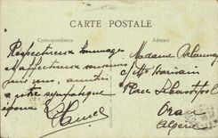 Lyon CPA Waltz and panorama on the gold Mounts Seen from of the Gay restaurant