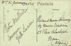 Paris CPA the street Soufflot and the Pantheon