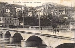 Italy Italia VEntimiglia CPA Bridges sul Roia E cito antica
