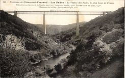 Surroundings of Clermont Ferrand CPA Insipid the Viaduct