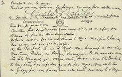 The Mount Gilds CPA Panorama of the road of Clermont