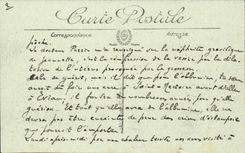 Bourboule CPA gesehen von der Platte von Charlanne