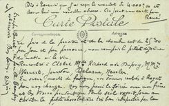 The Mount Gilds CPA Rocher of the three devils seen of the Summit of Sancy