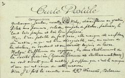 Bourboule CPA der Aufstieg der Bucht von Ordanche (1517m)