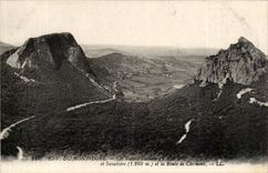 Surroundings of the Mount Gild CPA the rocks Tuiliere Route of Clermont