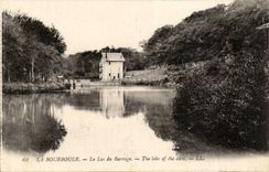 Bourboule CPA der See des Stoppens