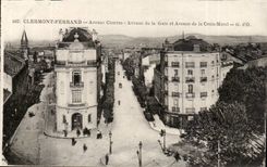 Clermont-ferrand CPA das Charabane auftrat die von der Station und von der Allee des Morchel-Kreuzes auftraten