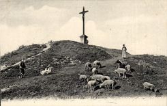 Chatelguyon CPA the martyrdom (sheep and shepherd)