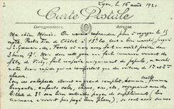 Chatelguyon CPA Seen from of the station