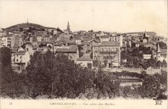 Chatelguyon CPA Seen from of the rocks
