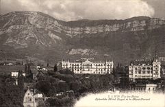 Aix les Bains cPA Splendid Hotel and the Revard Mount