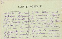 Reims in den Ruinen nach dem Ruhestand deutschen CPA die Kathedrale und der Palast des Erzbischofs