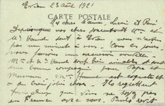 Reims in den Ruinen nach dem Ruhestand deutschen CPA setzt Str Timothee