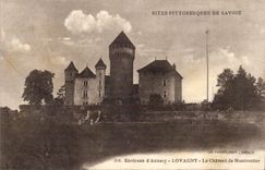 Surroundings of Annecy CPA Lovagny the castle of Montrottier
