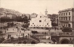 Algeria Algiers CPA Places government