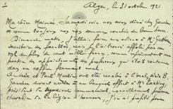 Algeria Algiers CPA the cathedral and the palate of the government