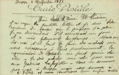 Dieppe CPA Drehkopfe und das Schloss