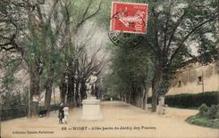 Niort CPA Allee high of the botanical garden