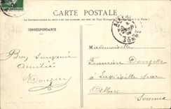 CPA life with the camp a corner of the Militaria camping