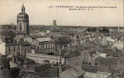 Ansicht die Rochelle-CPA vertreten vom Aufsatz des Laterne Bezirkes des Hafens