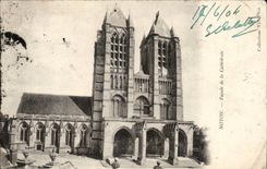 Boundary-line - Frontage of the Cathedral - CPA