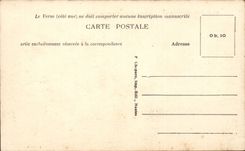 Pouliguen - On the Dimension - Rocks and Cliff - CPA