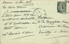 Rouen - the quay of Paris - CPA