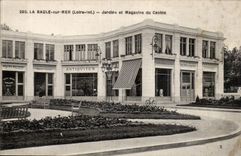La Baule on Sea - Gardens and Stores of the Casino - CPA