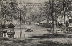 Saint Etienne - the Garden - place of Marengo CPA