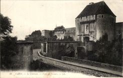 Caen - das Schloss - Rettungs-Station CPA