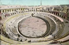 Nimes - Innenraum der Arena - CPA