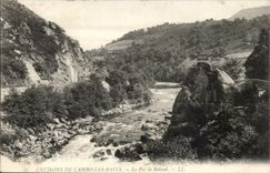 Surroundings of Cambo baths CPA the step of Roland